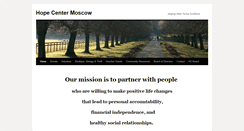 Desktop Screenshot of hopecentermoscow.com